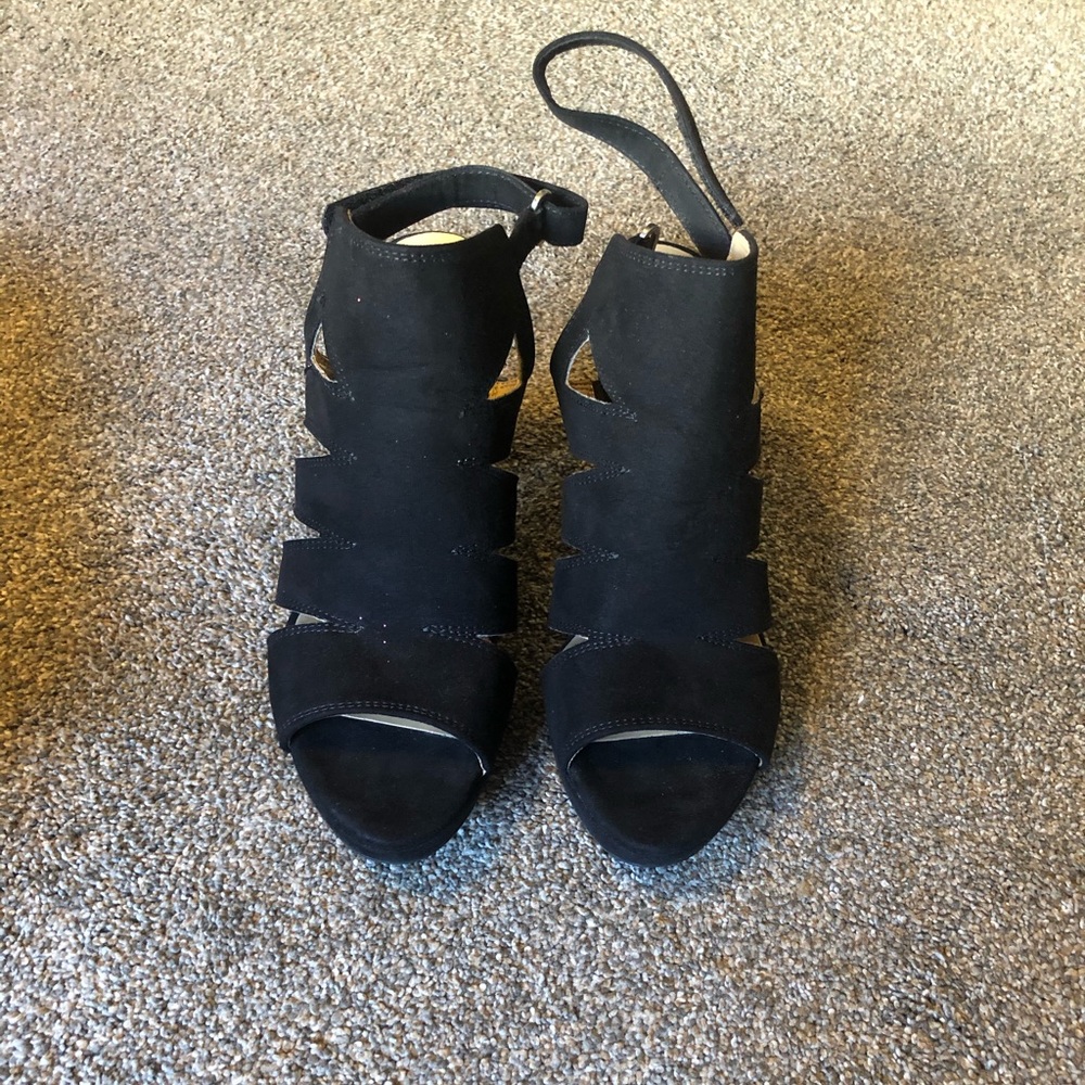 Black heels